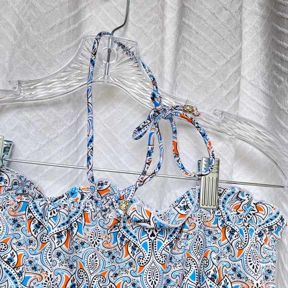 Missya maternity swimsuit size 38 paisley print - Picture 3 of 9